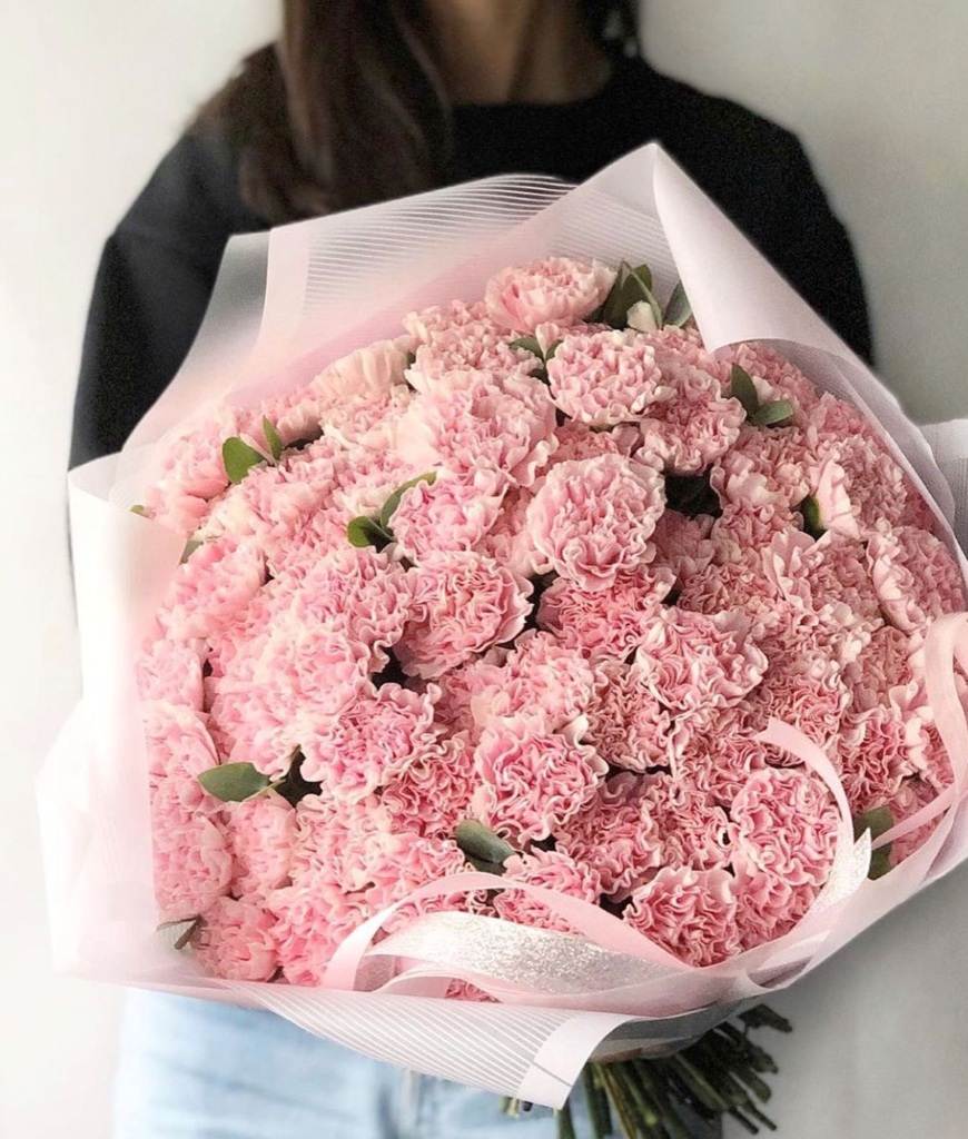 Букет гвоздик - замовити та купити з доставкою по Києву | Osocor Flowers